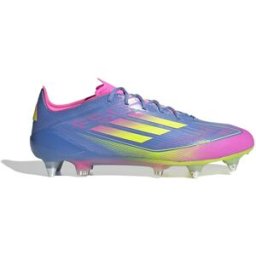 Adidas F50 Elite Adults Soft Ground Football Boots Bleu/Citron 7.5 (41.3) Male