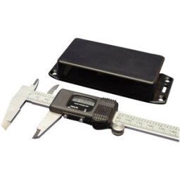 Hammond Electronics 1591VFLBK Boîtier universel 120 x 120 x 94 ABS noir 1 pc(s)