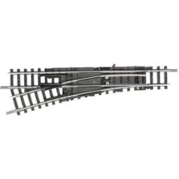 (N) Voie Minitrix T14954 Aiguillage, à gauche 112.6 mm