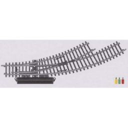 Aiguillage enroulé, à gauche Rayon:360 mm 30 ° Märklin 2268 2 pc(s)