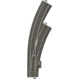 Aiguillage enroulé, à droite H0 Rayon:360 mm 30 ° Märklin 24672 1 pc(s)
