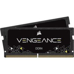 Corsair CMSX16GX4M2A2666C18 Module mémoire pour PC portable DDR4 16 GB 2 x 8 GB 2666 MHz SO-DIMM 260 broches CL18 CMSX16GX4M2A2666C18