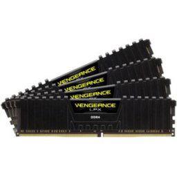 Corsair CMK64GX4M4E3200C16 Module mémoire pour PC DDR4 64 GB 4 x 16 GB 3200 MHz DIMM 288 broches CL16 CMK64GX4M4E3200C16