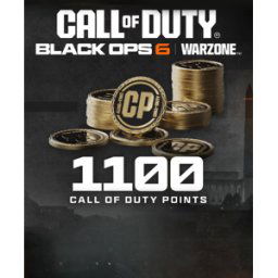 1,100 Black Ops 6 or Call of Duty: Warzone Points Xbox One/Xbox Series X S/PC (WW)