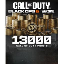 13,000 Black Ops 6 or Call of Duty: Warzone Points Xbox One/Xbox Series X S/PC (WW)