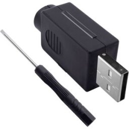Jeu de fiches modulaires USB 2.0, type A. mâle, droit 2001C198 Quadrios Contenu: 1 pc(s)