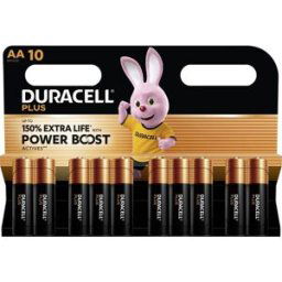 Duracell Plus Power Boost Pile LR6 (AA) alcaline(s) 1.5 V 10 pc(s)