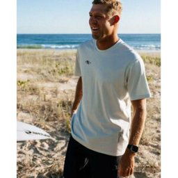Rip Curl T-shirt Manches Courtes Vaporcool Mick Fanning Diamond Green Mist L male