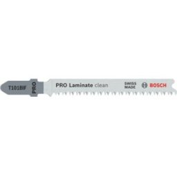Bosch Lame de scie sauteuse PRO Laminate clean T101BIF, 83 mm, 2 pieces 2608655091