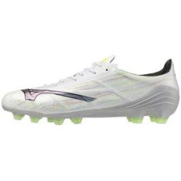Mizuno Alpha Ii Pro Adults Firm Ground Football Boots Wht/Slv Iri/Blk 9 (43) Male