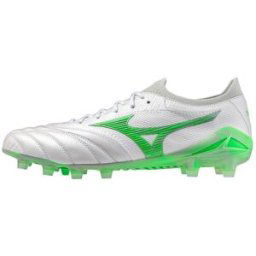 Mizuno Morelia Neo Iv Beta Adults Firm Ground Rugby Boots Wht/N Grn/C Gry 8 (42) Male