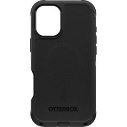 Otterbox Defender Coque arrière Apple iPhone 16 Plus noir compatible avec MagSafe, résistant aux chocs 77-95949