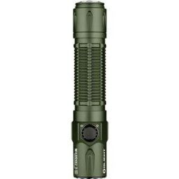 OLight Warrior 3S green LED Lampe de poche IPX8 (étanche), avec clip ceinture, avec étui , avec mode stroboscope à batterie 2300 lm 176 g