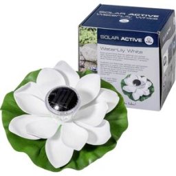 FIAP 3206 SOLAR ACTIVE WaterLily White Lampe décorative solaire LED LED intégrée blanc