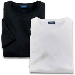 Pierre Clarence Tee-shirts coton pima (lot de 2) 120-124 (2XL)