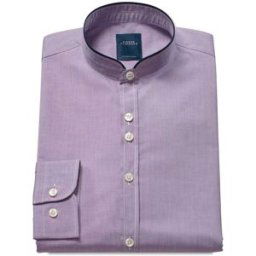 Pierre Clarence Chemise droite chambray col officier 37-38 (S)