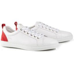 Pierre Clarence Tennis blanches à lacets 45
