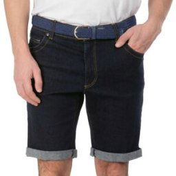 Pierre Clarence Bermuda en jean extensible 48
