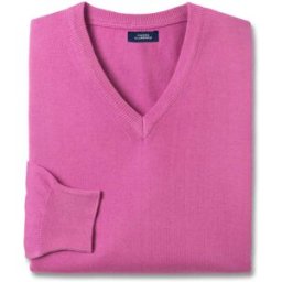 Pierre Clarence Pull col V Coton et soie M