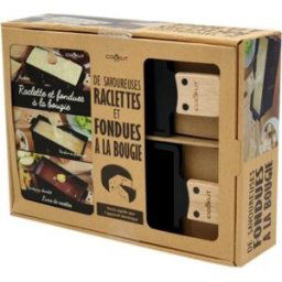 Set COOKUT Raclette et fondue + un livre