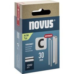 Novus Tools 042-0806 Agrafes à dos étroit Type 4 1000 pc(s) Dimensions (L x l) 30 mm x 6.1 mm