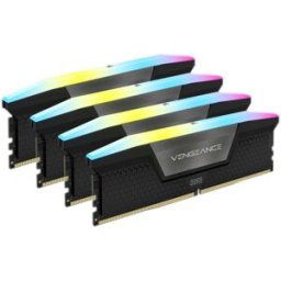 Corsair CMH64GX5M4B6600C32 Module mémoire pour PC DDR5 64 GB 4 x 16 GB 6600 MHz DIMM 288 broches CL32 CMH64GX5M4B6600C32