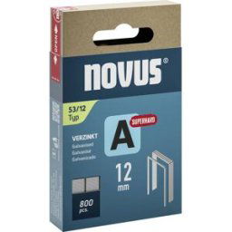 Novus Tools 042-0780 Agrafes fil fin Type 53 800 pc(s) Dimensions (L x l) 12 mm x 11.3 mm