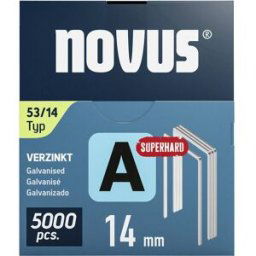 Novus Tools 042-0764 Agrafes fil fin Type 53 5000 pc(s) Dimensions (L x l) 14 mm x 11.3 mm