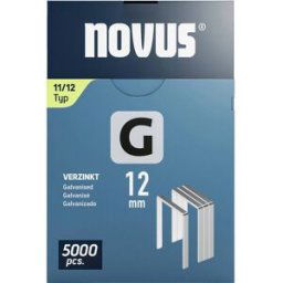 Novus Tools 042-0768 Agrafes fil plat Type 11 5000 pc(s) Dimensions (L x l) 12 mm x 10.6 mm