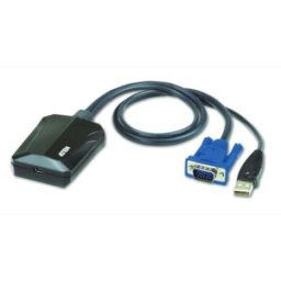 Aten CV211 adaptateur console KVM VGA/USB sur PC portable
