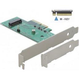 MCAD Adaptateur PCI Express pour 1 SSD M2 NVMe (mode PCIe)