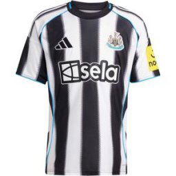 Adidas Newcastle United Home Shirt 2025 2026 Adults Noir/Blanc L Male