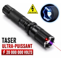 Taser shocker LED laser tazer 20 000 000 volts !