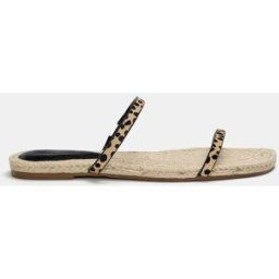 Pull&Bear Sandales Jute Léopard Cuir Léopard 41 female