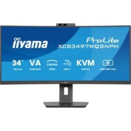 IIYAMA prolite xcb3497wqsnph-b1 écran plat de pc 86,4 cm (34") 3440 x 1440 pixels ultrawide quad hd led noir