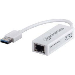 Adaptateur réseau Manhattan Gigabit Ethernet Adapter 1 GBit/s USB 3.1 (Gen 1)