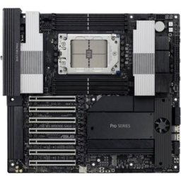 Asus PRO WS WRX90E-SAGE SE Carte mère Socket (PC) AMD® sTR5 Facteur de forme (détails) SSI EEB Chipset de la carte mère AMD® WRX90
