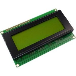 Display Elektronik Écran LCD jaune-vert 20 x 4 Pixel (l x H x P) 98 x 60 x 11.6 mm
