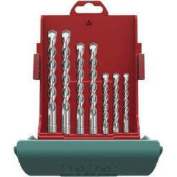 Heller Tools Bionic 16315 carbure de tungstène Jeu de forets pour marteau-perforateur 5 mm, 6 mm, 6 mm, 8 mm, 8 mm, 10 mm, 12 mm SDS-Plus 1 pc(s)