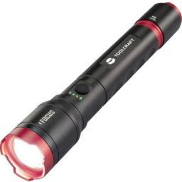 TOOLCRAFT Lampe de poche réglable, taille du point réglable, avec mode stroboscope, avec interface USB batteries Li-ions ou fonctionnement à piles 2500 lm 11.5