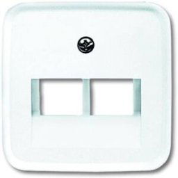 Busch-Jaeger Cache Prise réseau blanc, blanc pur (RAL 9010) 2CKA001753A8402 1 pc(s)
