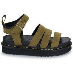 DR MARTENS Sandales Dr. Martens Blaire Muted Olive Tumbled Nubuck Kaki 40 femmes