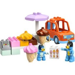 Lego Visite chez le marchand de glace avec Bluey