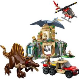 Lego Mission aérienne avec le spinosaure et le quetzalcoatlus