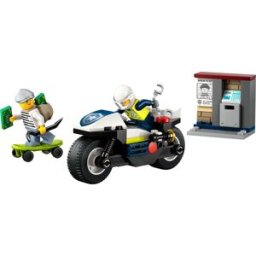 Lego La course-poursuite en moto de police