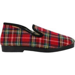 Chaussons La Maison De L'espadrille PANTOUFLE LAINE Rouge