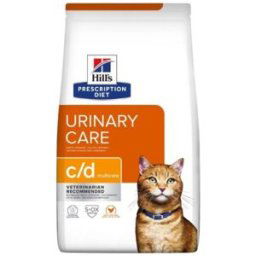 HILL'S PET NUTRITION S.N.C Hill's croquettes chat adult prescription diets c/d multicare urinary care poulet sac 3kg