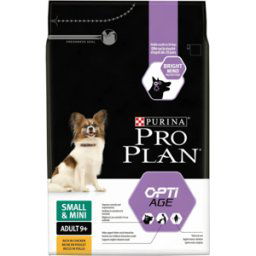 Purina pro plan chien small & mini adult 9+ optiage poulet 3kg