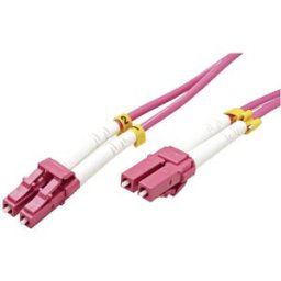 Value 21.99.8754 fibre optique Câble réseau, câble patch LC 7.00 m violet 1 pc(s)
