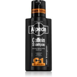 Alpecin Coffein Shampoo C1 Black Edition shampoing à la caféine homme qui stimule la pousse des cheveux 250 ml